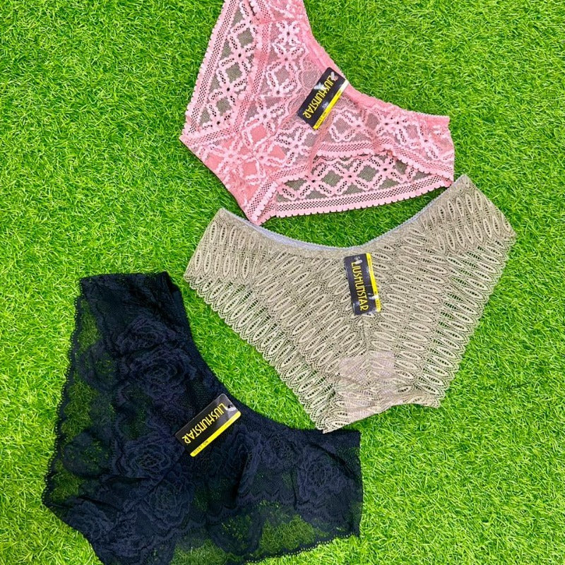 Net Panties 4 Piece Set